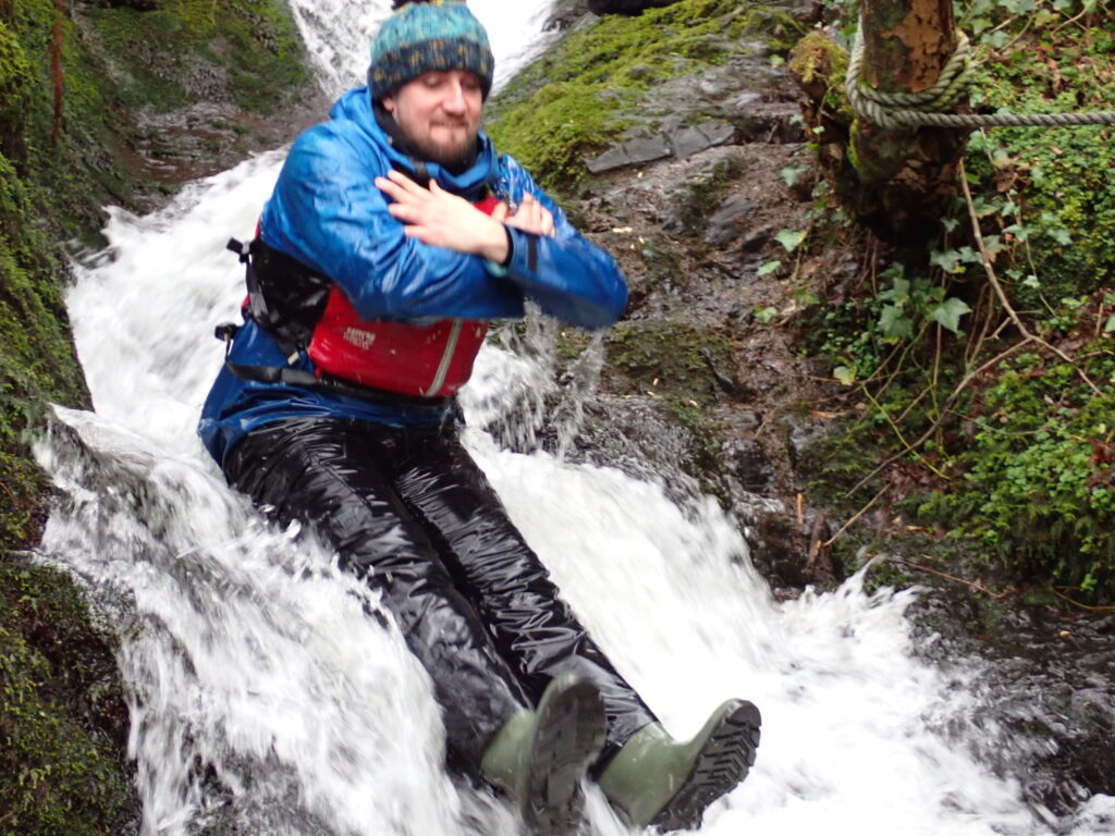 Arthog Day 3 Mr J’s Group Gorge Walking | Newport CE Junior School